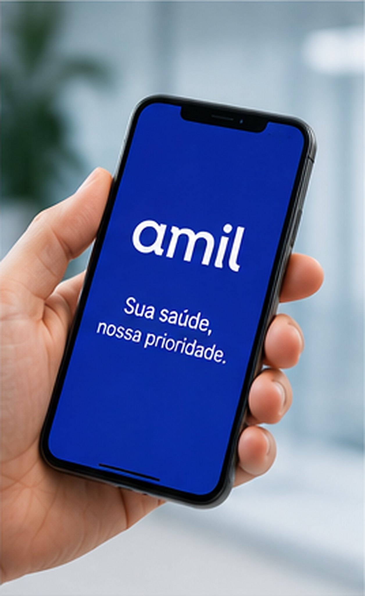 Aplicativo Amil no celular